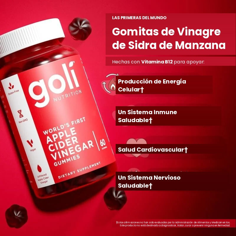 COMBO GOLI ASHWAGANDHA & VINAGRE DE MANZANA + ENVÍO GRATIS
