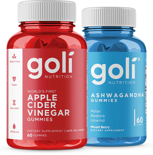 COMBO GOLI ASHWAGANDHA & VINAGRE DE MANZANA + ENVÍO GRATIS